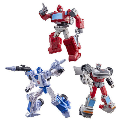 Transformers Age Of The Primes Generations Selects 6 Inch Action Figure 3-Pack - Mirage- Ironhide - Bluestreak (Pre-Order Ships Nov. 2026)