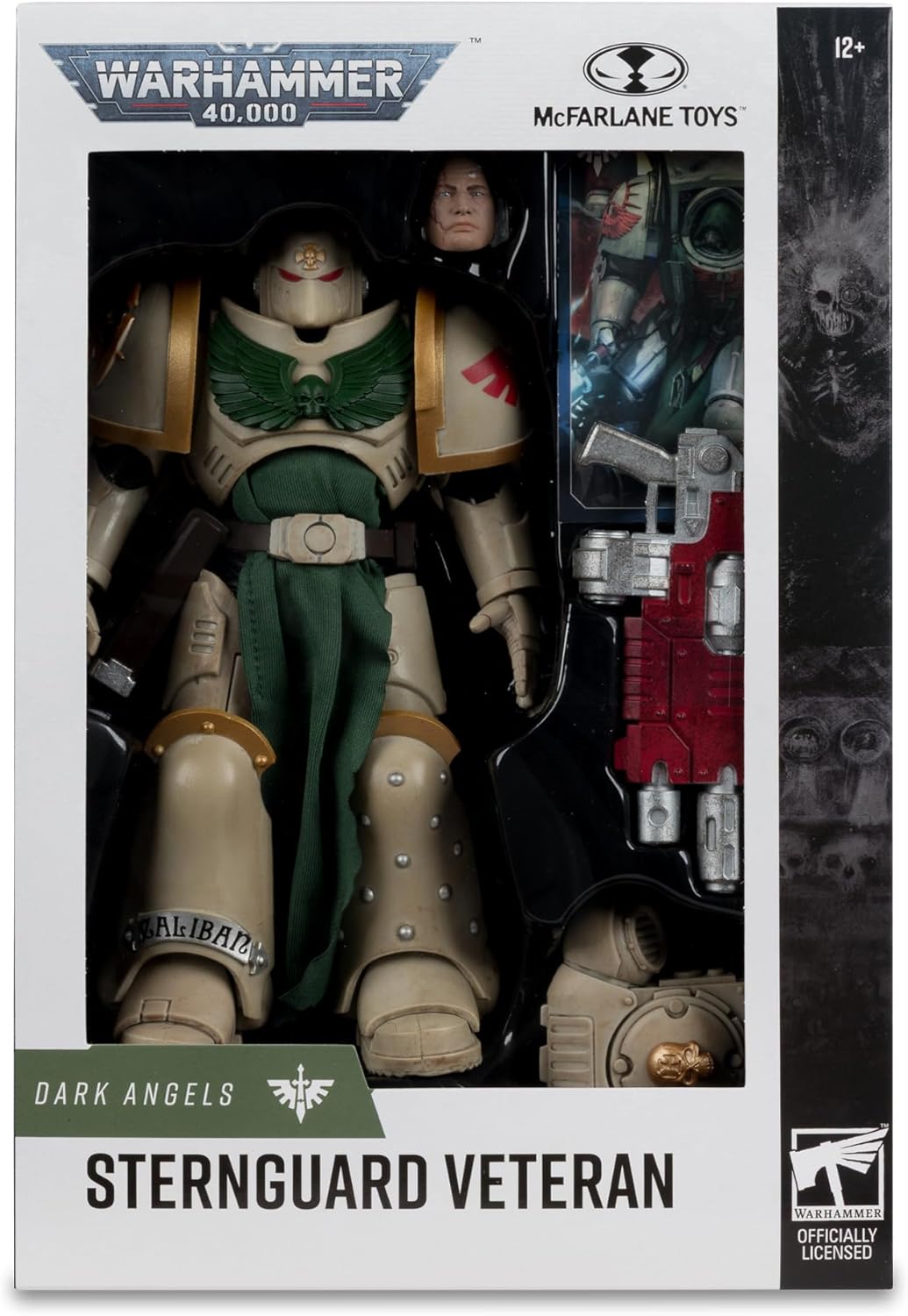 Warhammer 40000 Dawn Of War 7 Inch Action Figure - Sternguard Veteran Dark Angels