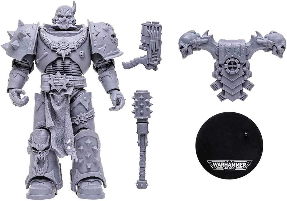 Warhammer 40000 7 Inch Action Figure Wave 5 - Chaos Space Marine Artist Proof