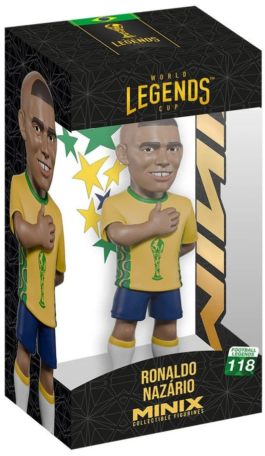 World Legends Cup 3.75 Inch Static Figure Minix - Ronaldo Nazario #118
