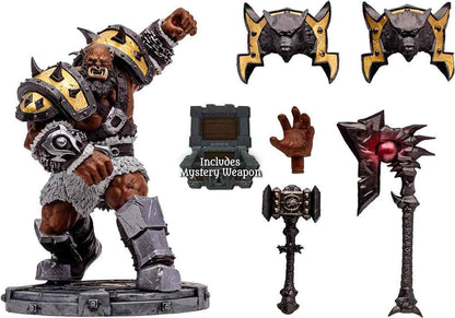 World Of Warcraft 7 Inch Static Figure Epic Wave 1 - Orc Warrior & Shaman
